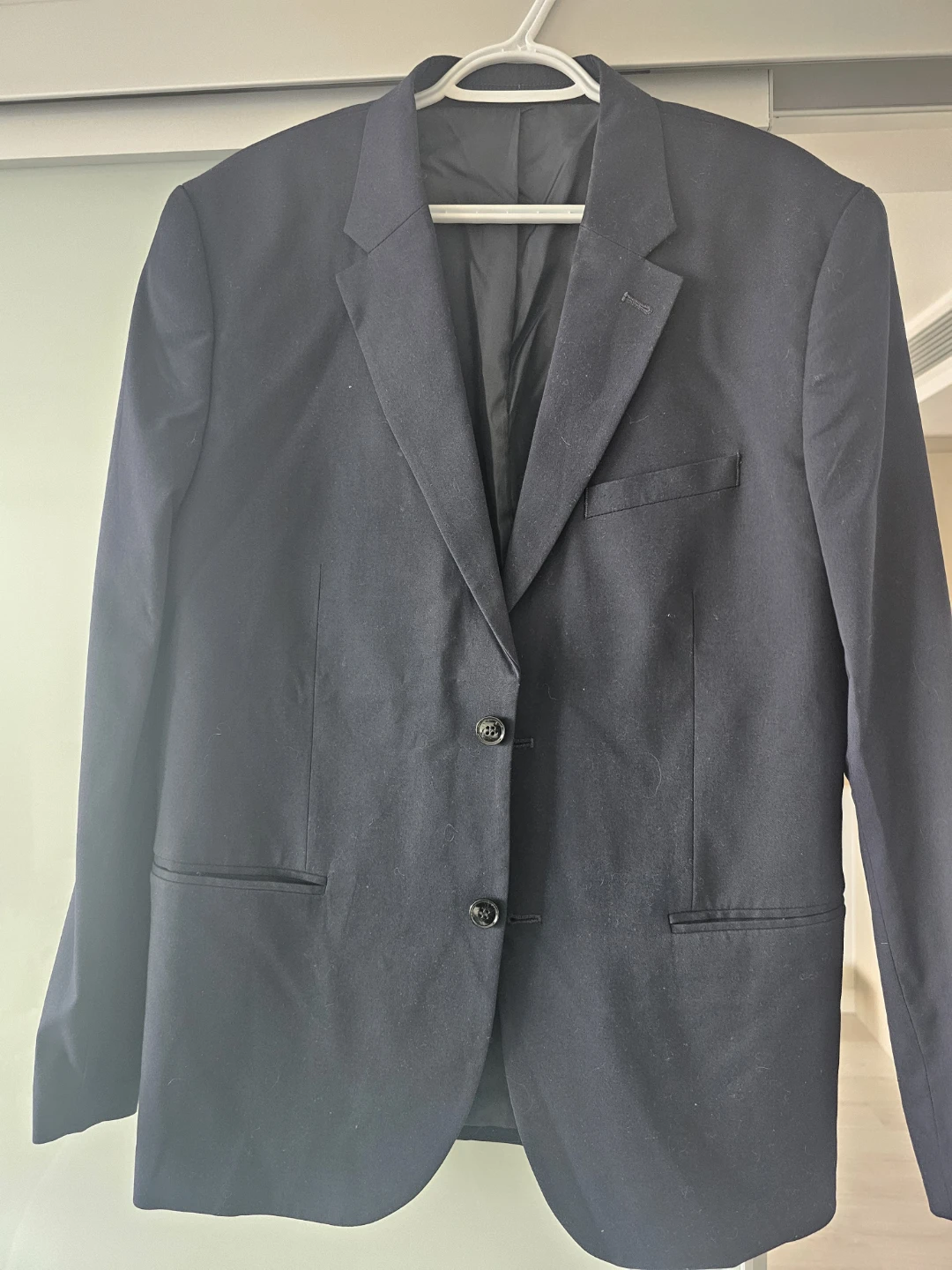 H&M Men's Skinny Fit Suit Jacket