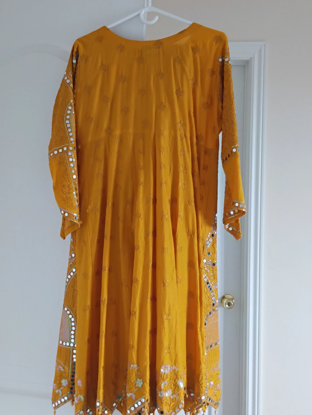 Yellow Embellished Dress - photo 2