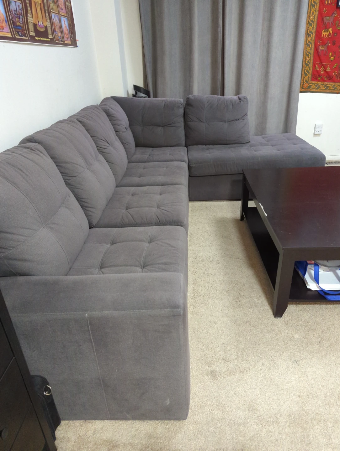 Grey Sectional Sofa - photo 2