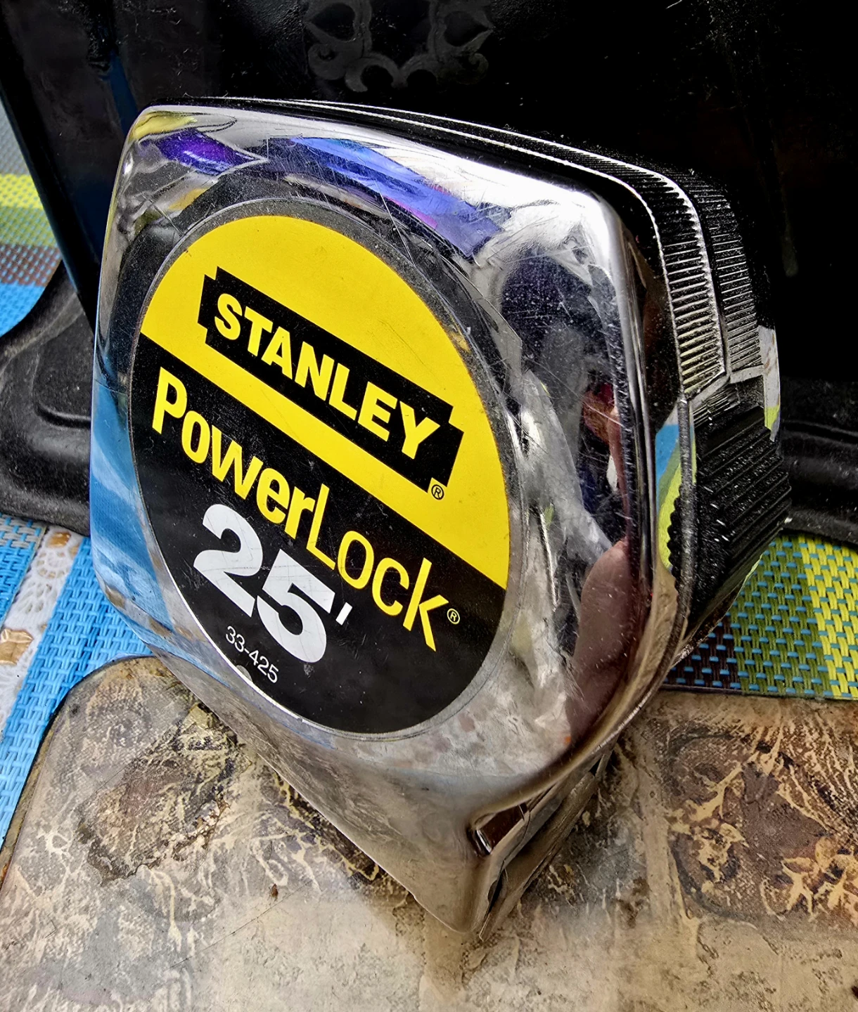 Stanley 25 Ft. Powerlock Tape Measure w/ Belt Clip