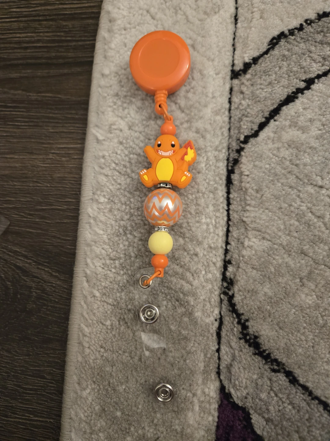 Pokemon Charmander Retractable Badge Reel Holder