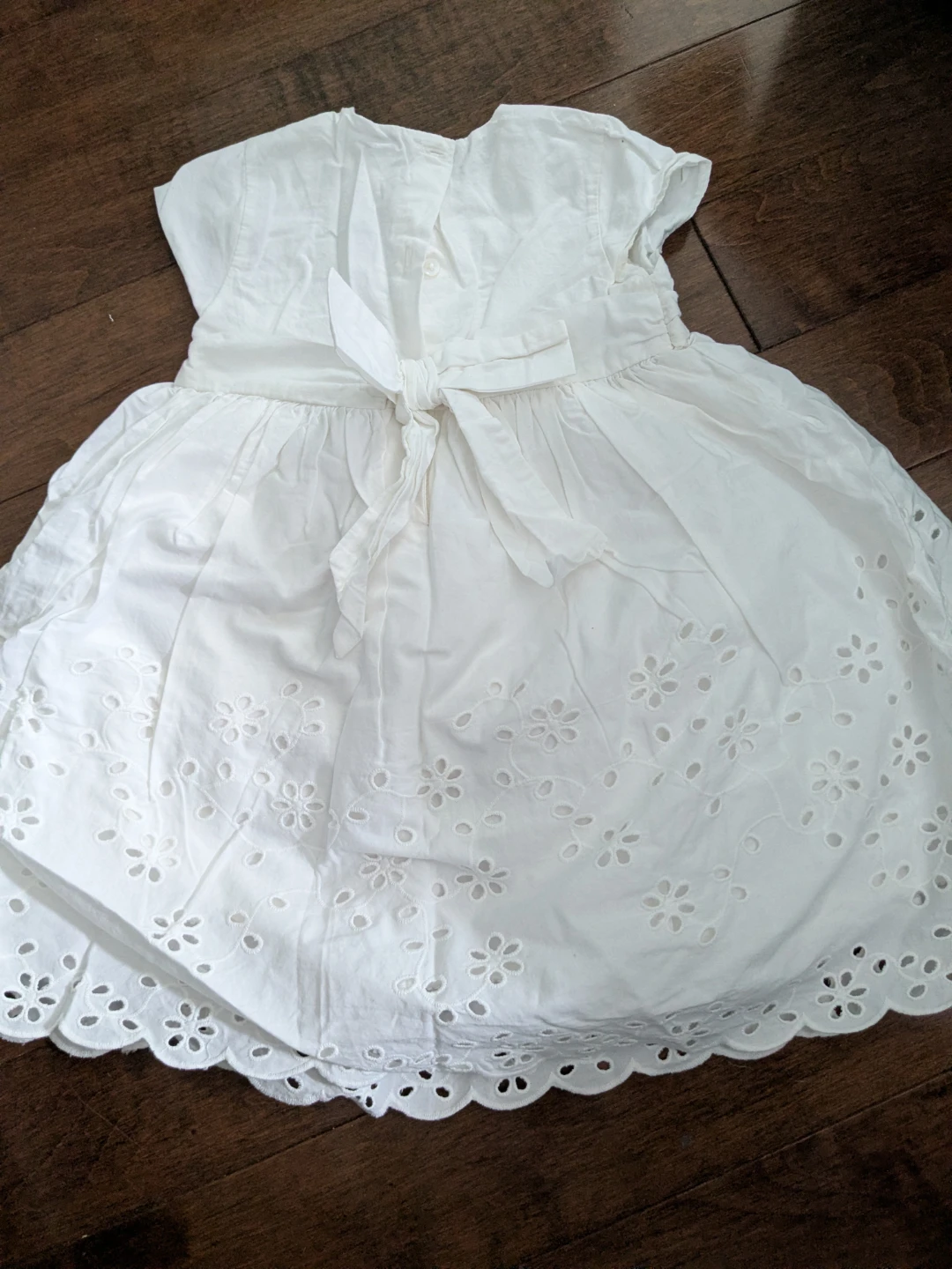 Threads Baby Dress - 12-18 Months - White - photo 2