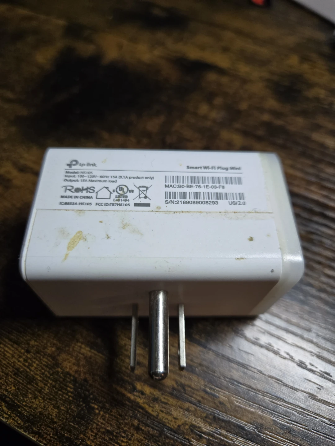 TP-Link Smart Wi-Fi Plug Mini HS100 - photo 2