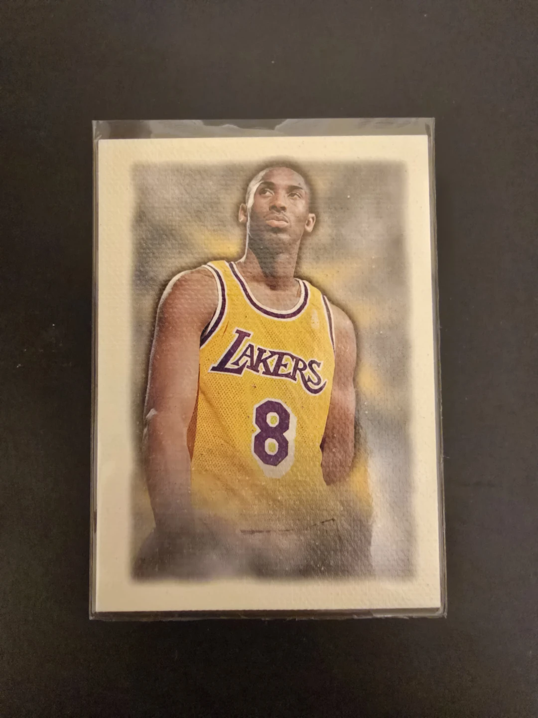 1996Fleer RisingStars "Kobe Bryant" Missing Foil Basketball Card