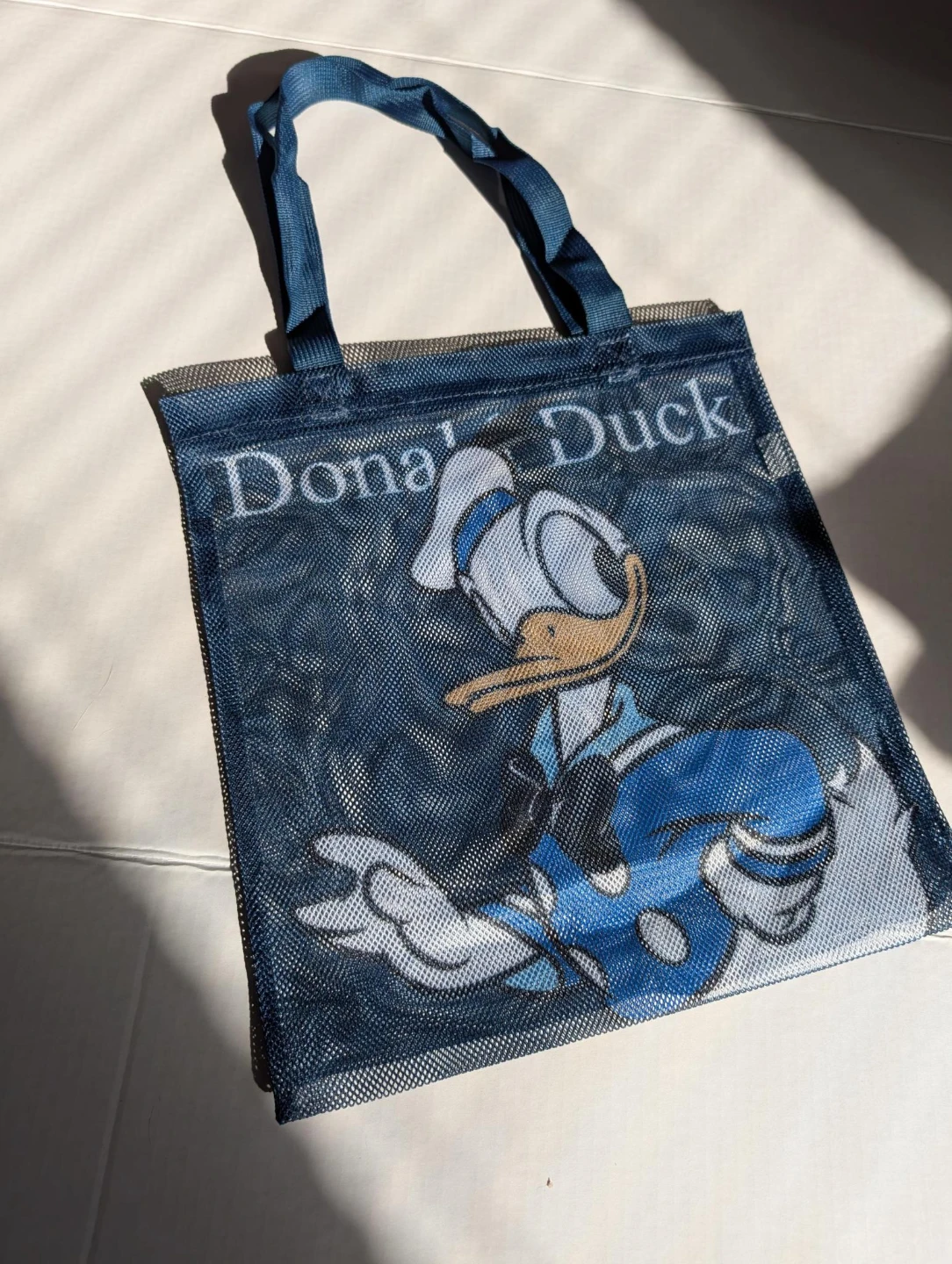 New Donald Duck Mesh Tote Bag