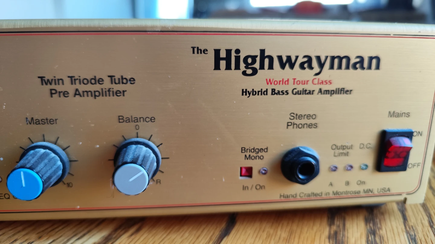 Eden WT-500 Highwayman Bass Amp