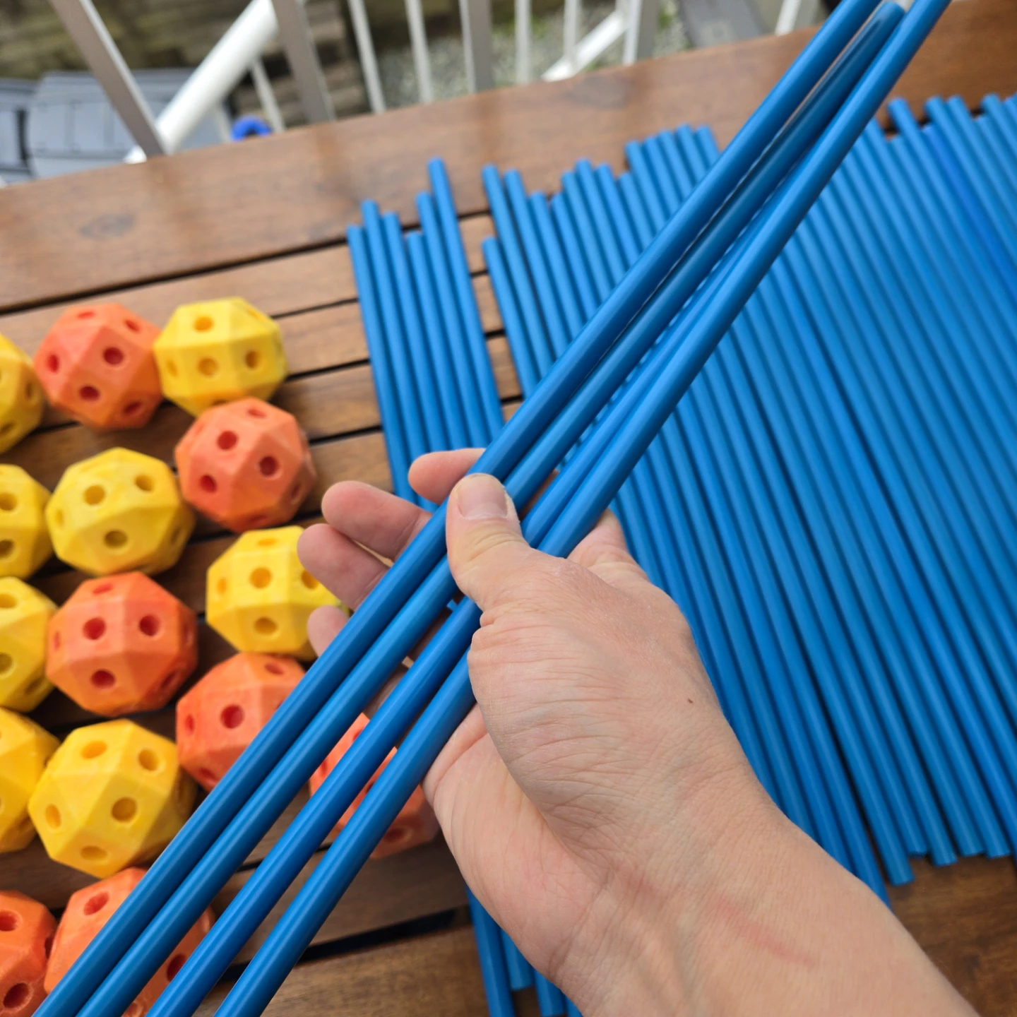 Complete construction fort set 69 pcs
