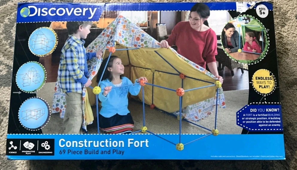 Complete construction fort set 69 pcs - photo 3