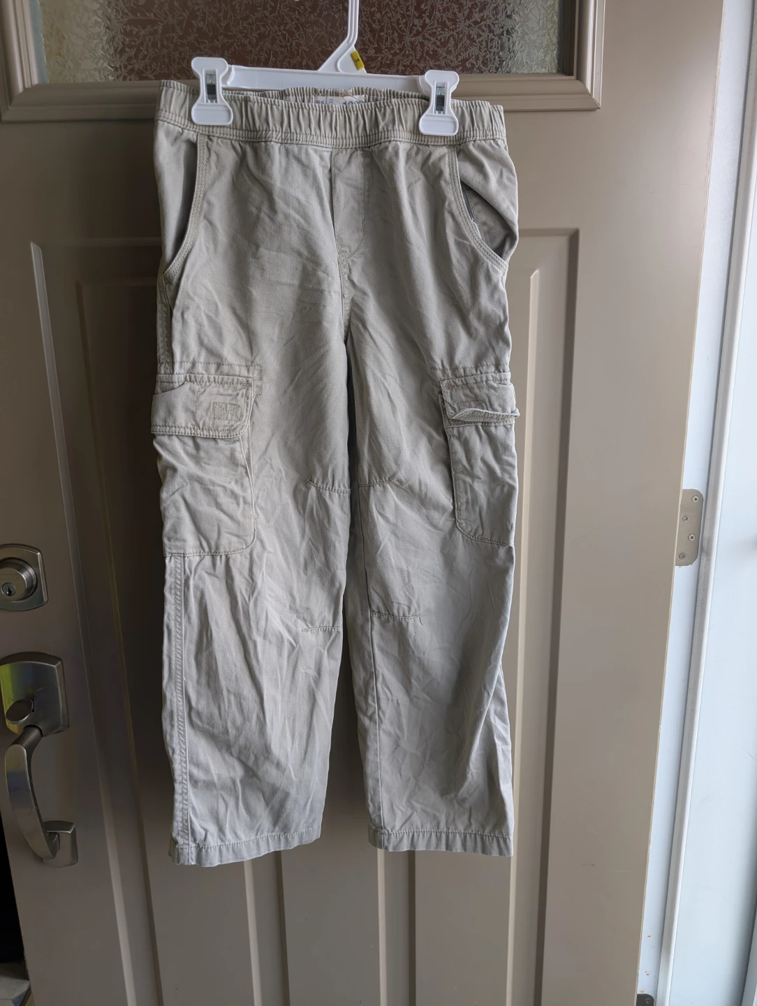 Boys sz 8 khaki cargo pants