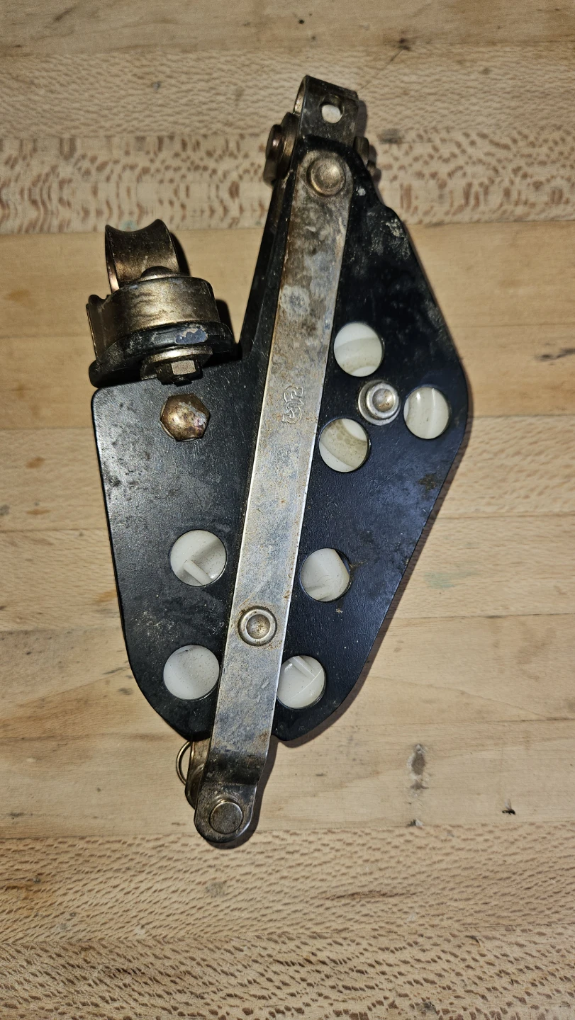 Vintage Sailing Cam cleat Block Pulley - photo 3