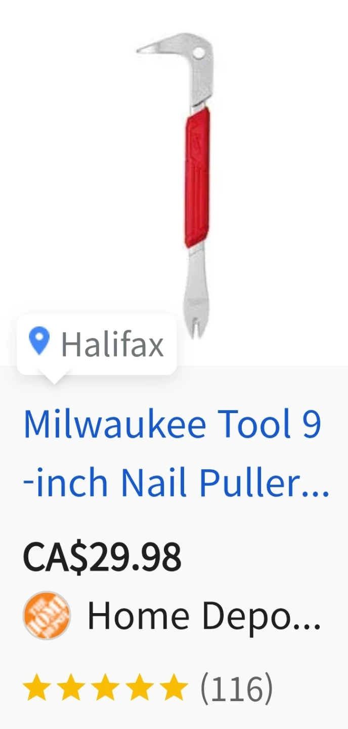 Milwaukee 9-inch Nail Puller