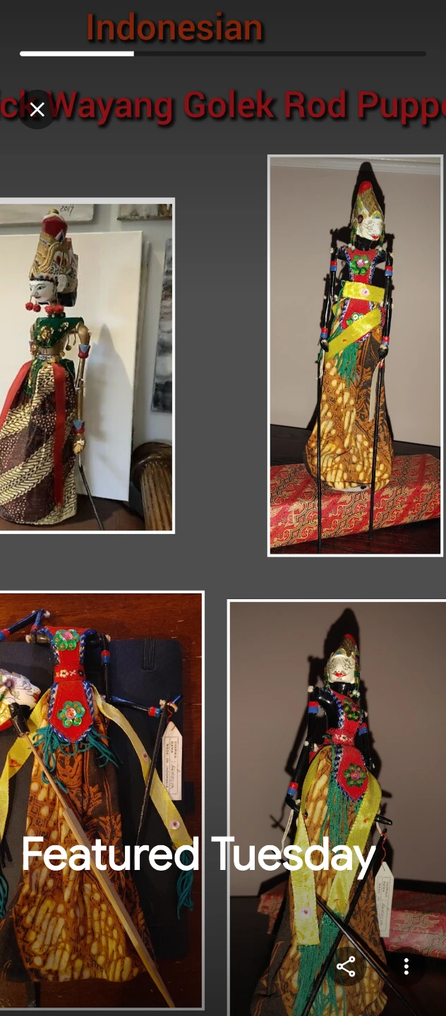 Wayang Golek Rod Puppet - photo 4