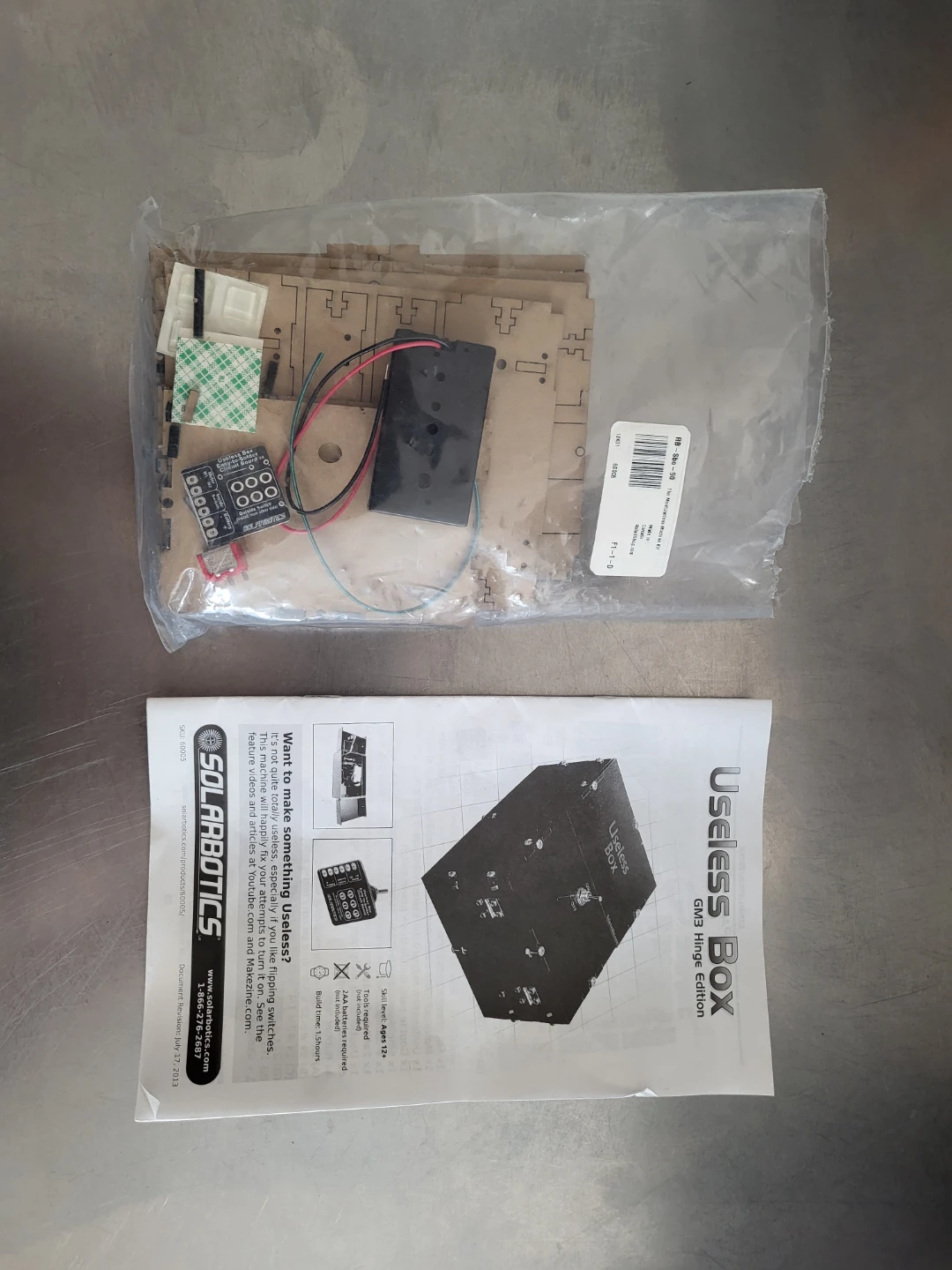 The Useless Box - DIY kit