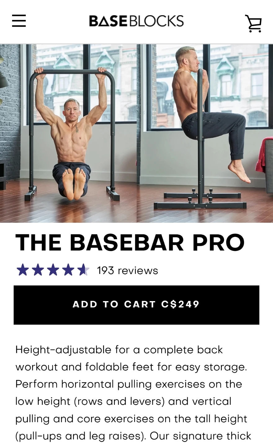 Baseblocks Basebar Pro
