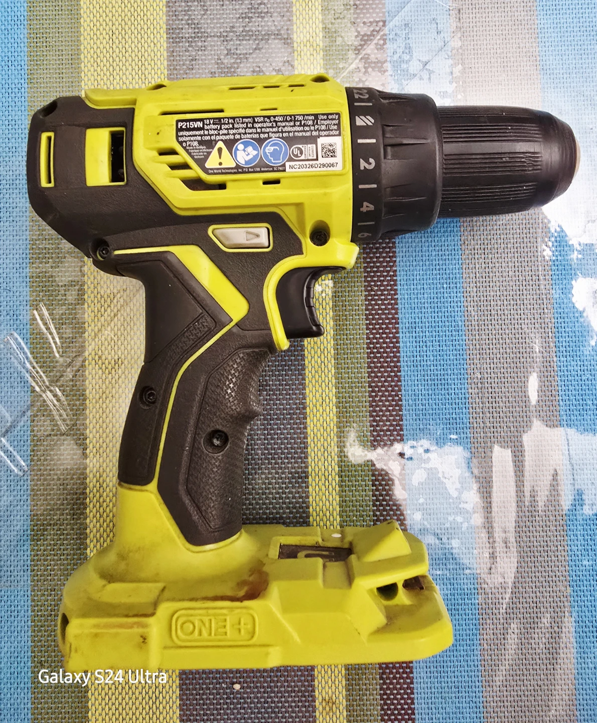 RYOBI ONE+ 18V Cordless 1/2 in. Drill/Driver (Tool Only) P215VN - photo 4