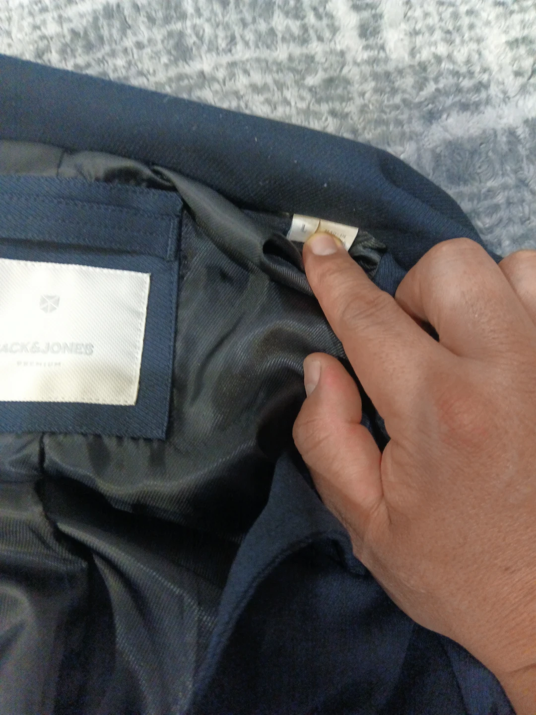 JACK&JONES Premium Men's Navy Jacket - Size L - photo 5