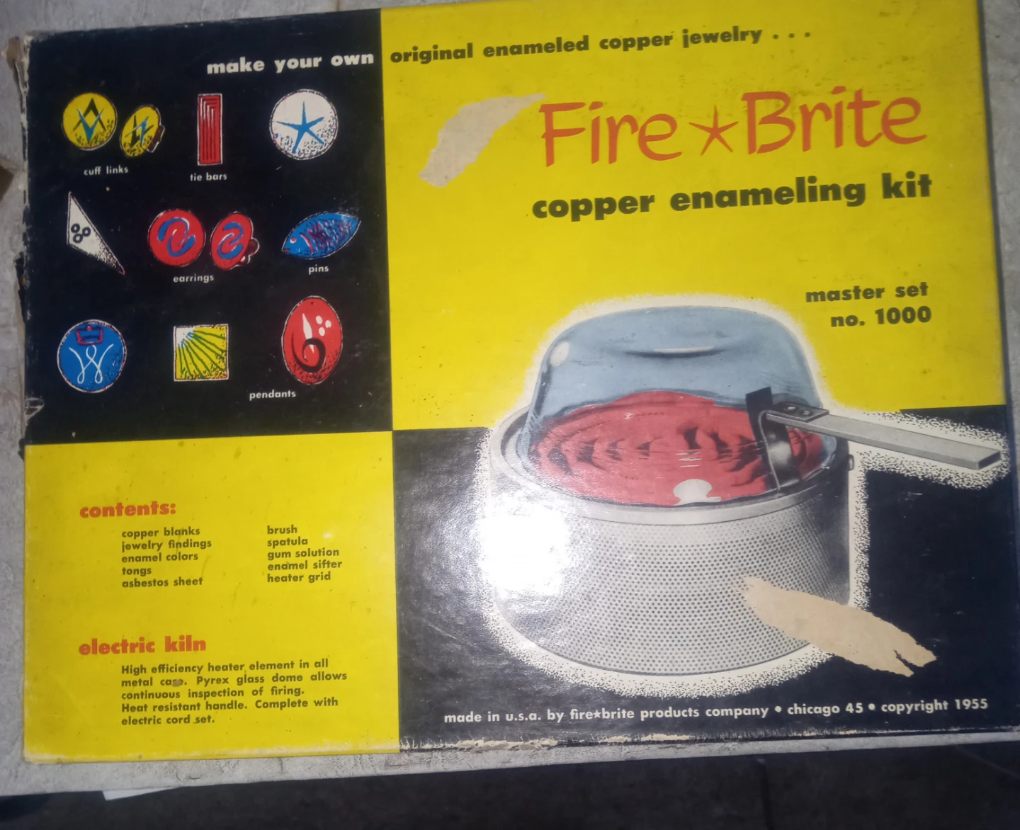 Fire-Brite Copper Enameling Kit Master Set No. 1000