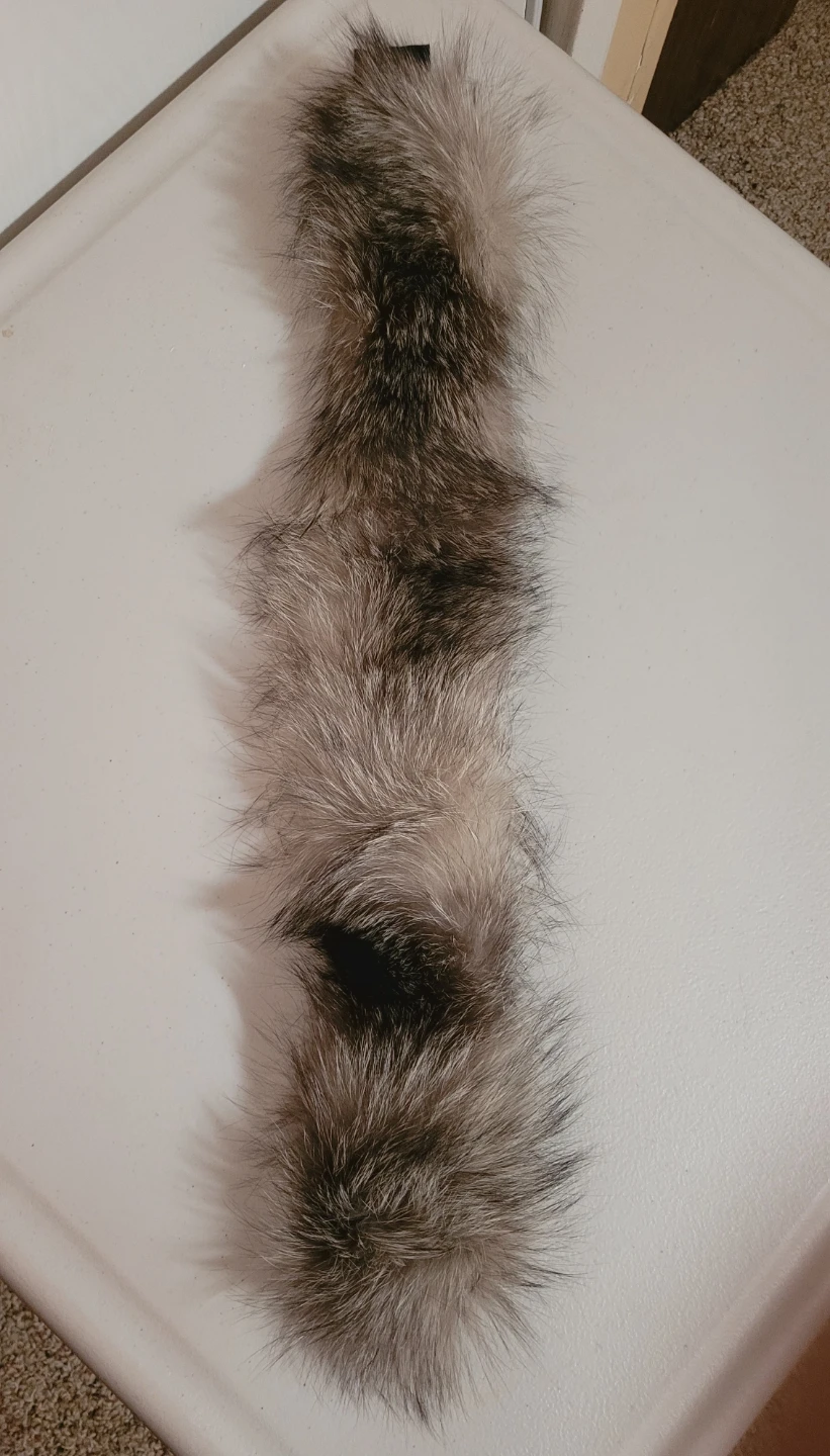 Wolf Fur Neck Warmer / Scarf - photo 3