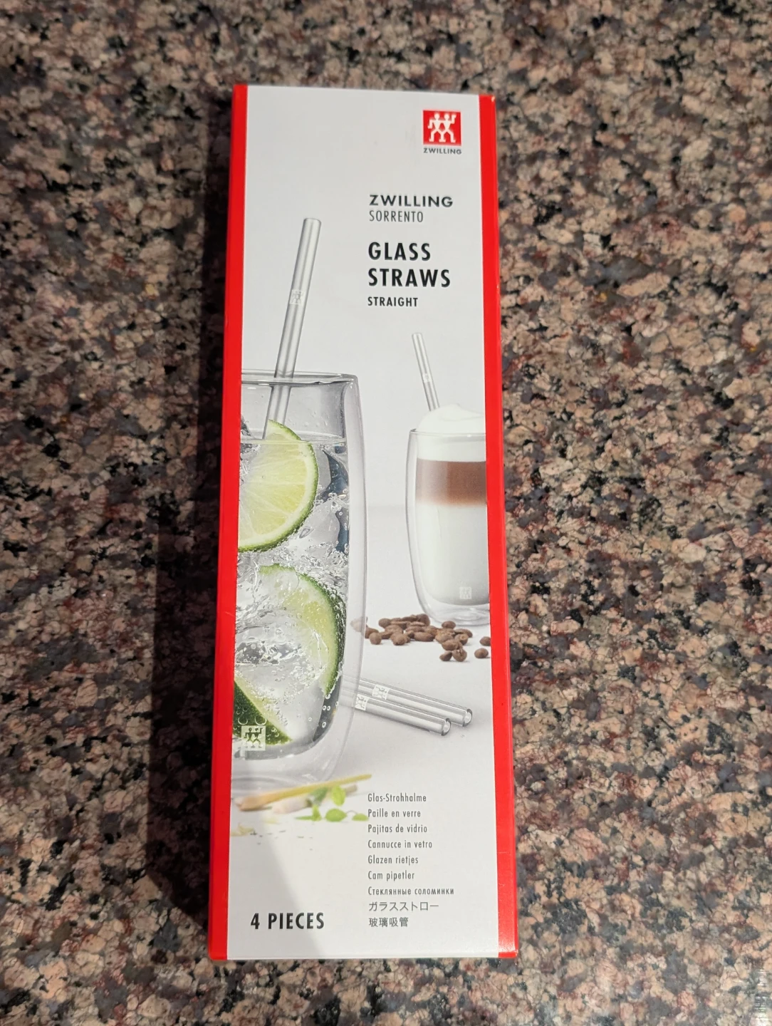 Zwilling Sorrento Glass Straws - 4 Pieces Straight - photo 2