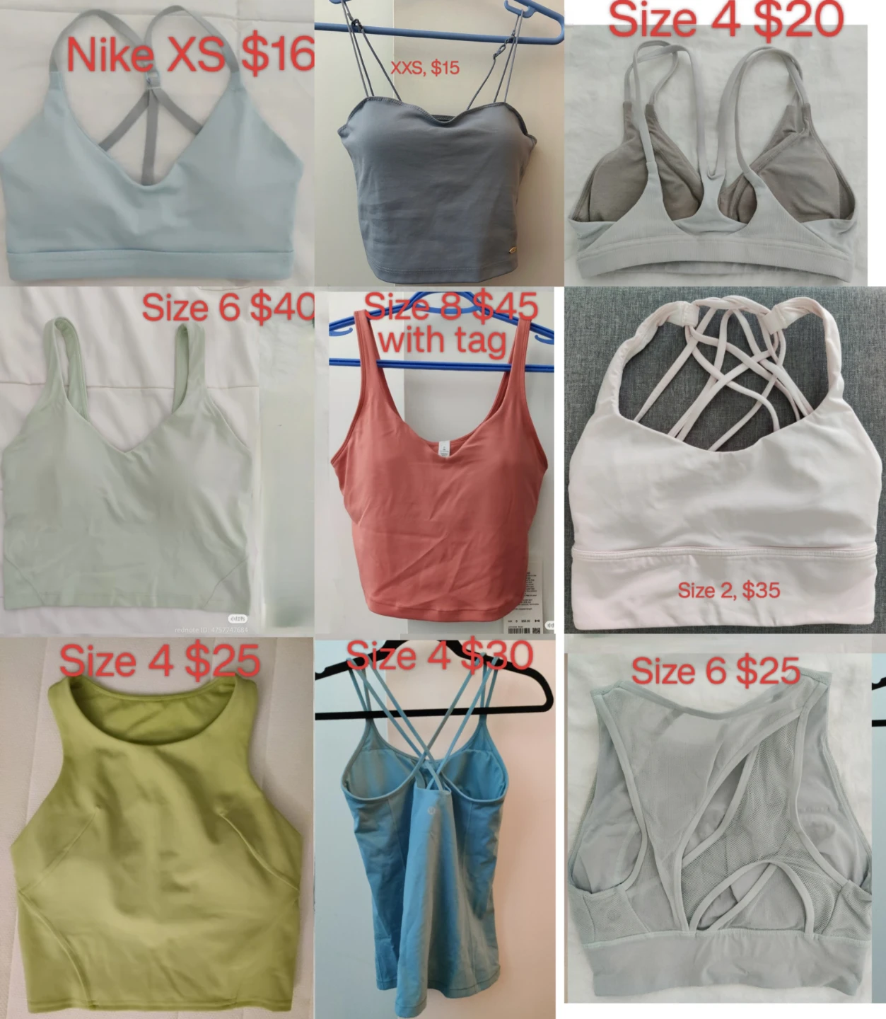 Sports bra bundle