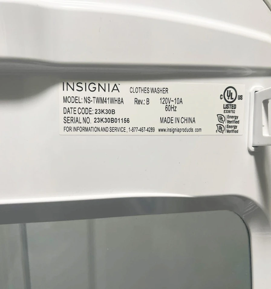 Insignia Top Load Clothes Washer - photo 5