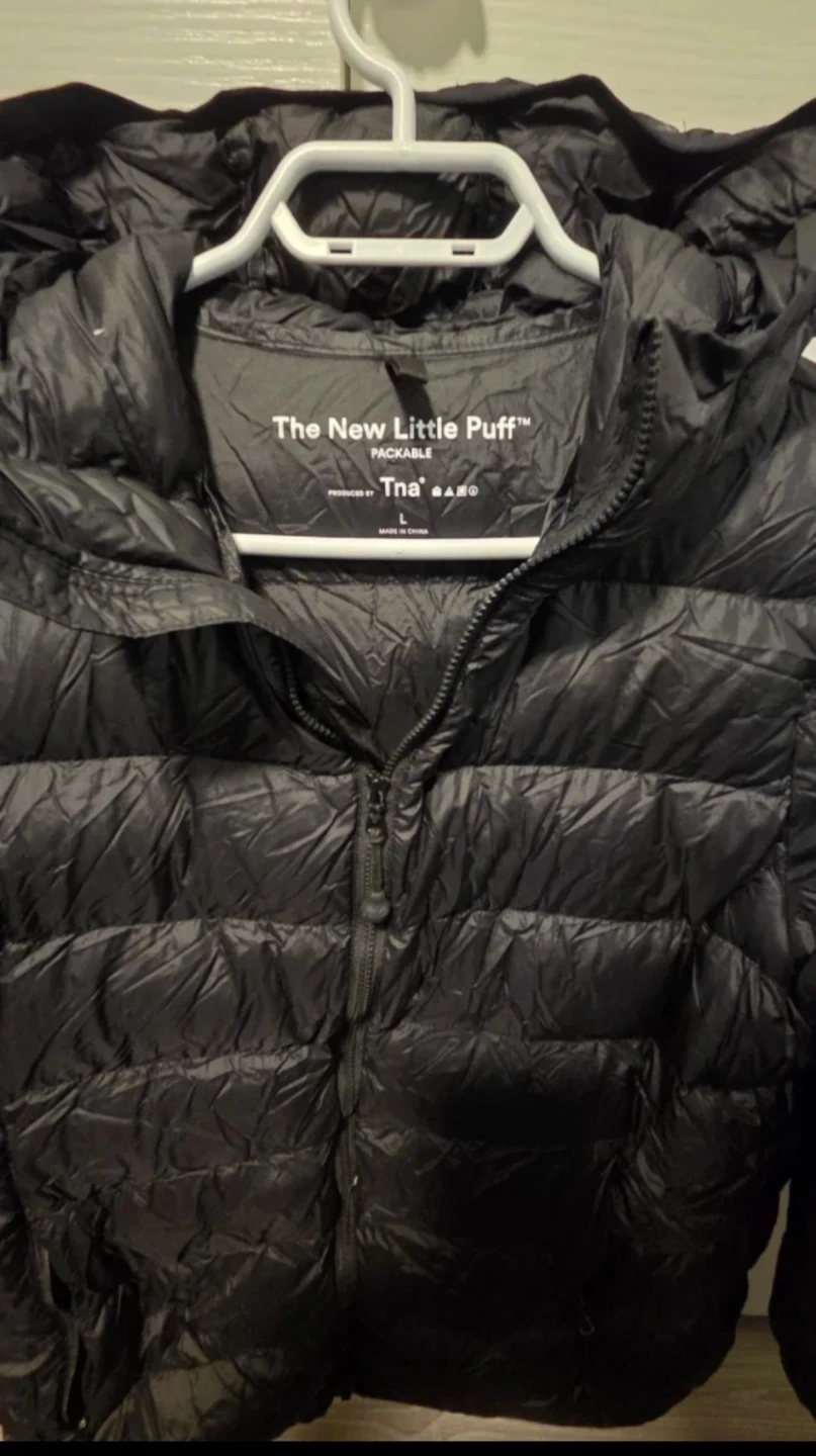 TNA The New Little Puff Packable Jacket Black Size L - Womens - photo 2