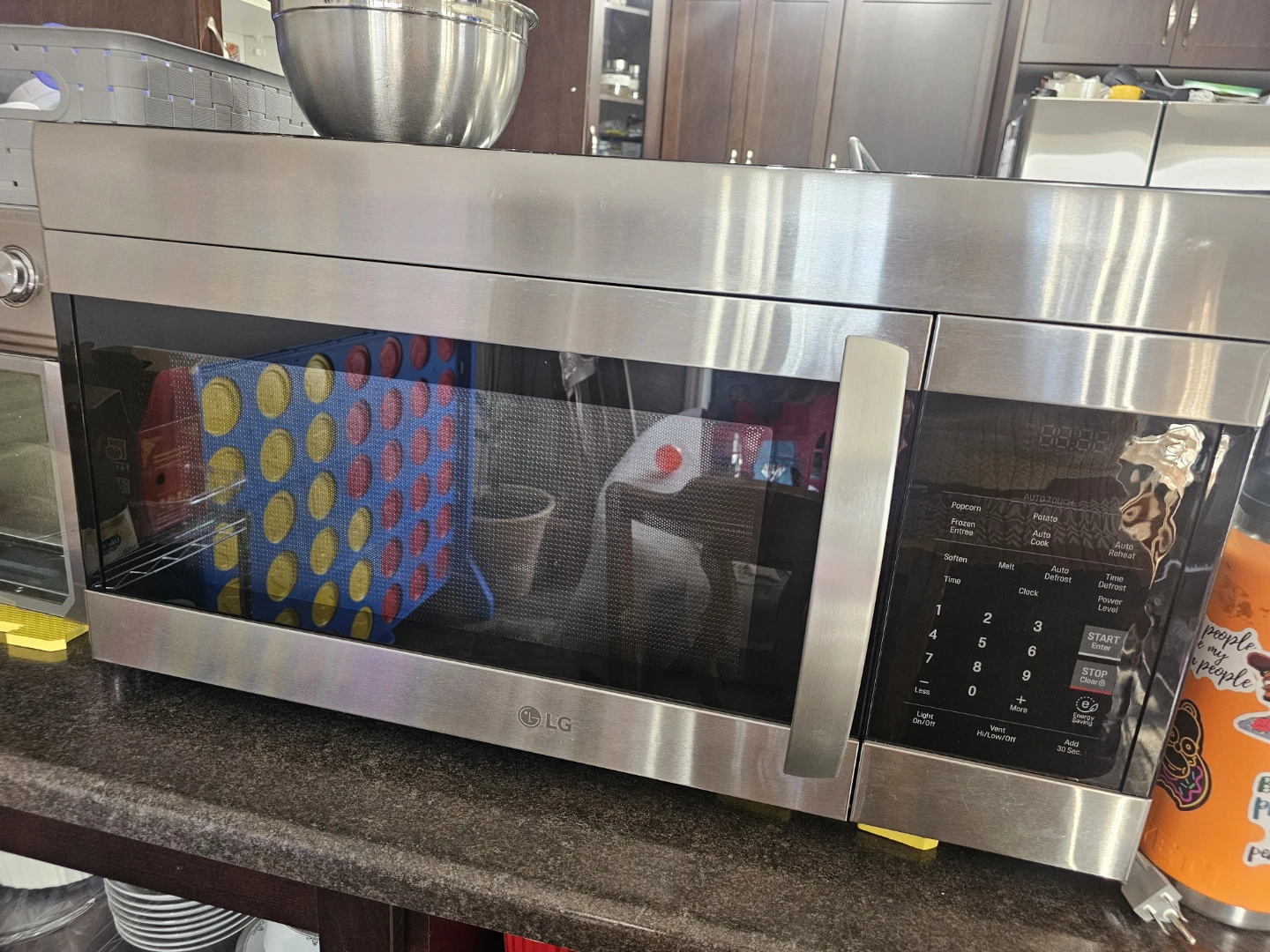 LG LMV1751ST Over-the-Range Microwave - photo 4