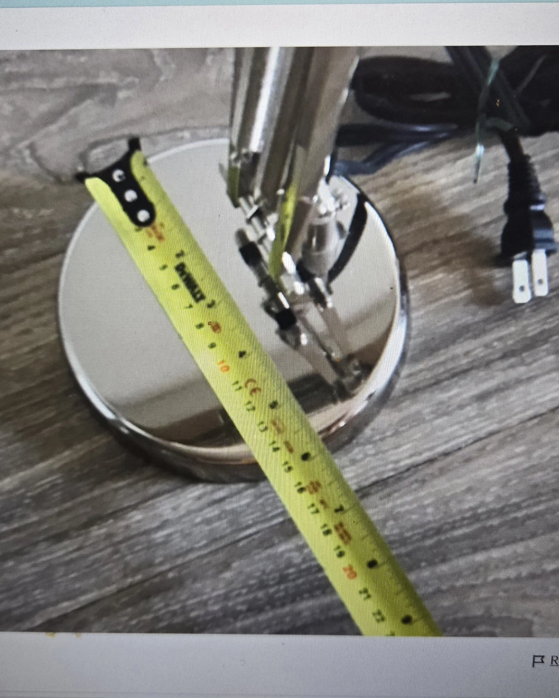 Ikea FORSA Table Work Lamp - Nickel Plated - photo 4