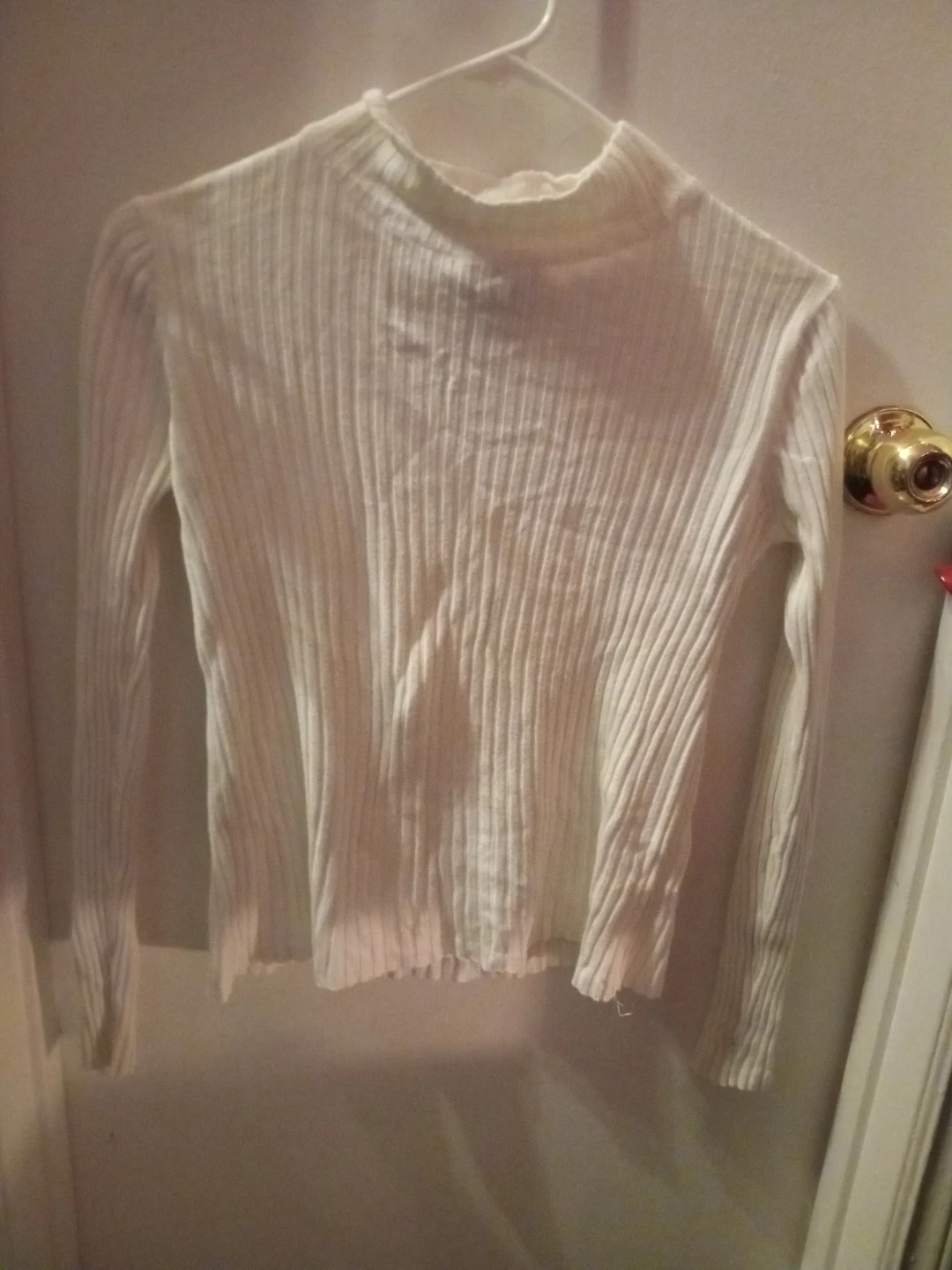 WSS Knitwear Mock Neck Top - L/G