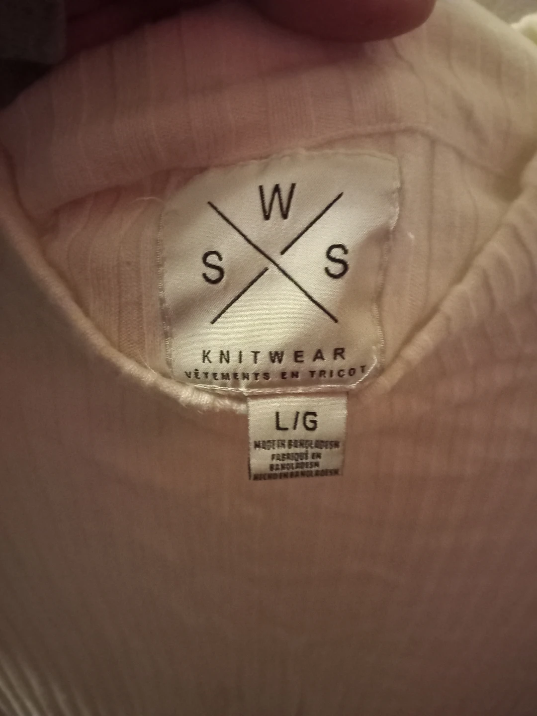 WSS Knitwear Mock Neck Top - L/G - photo 2