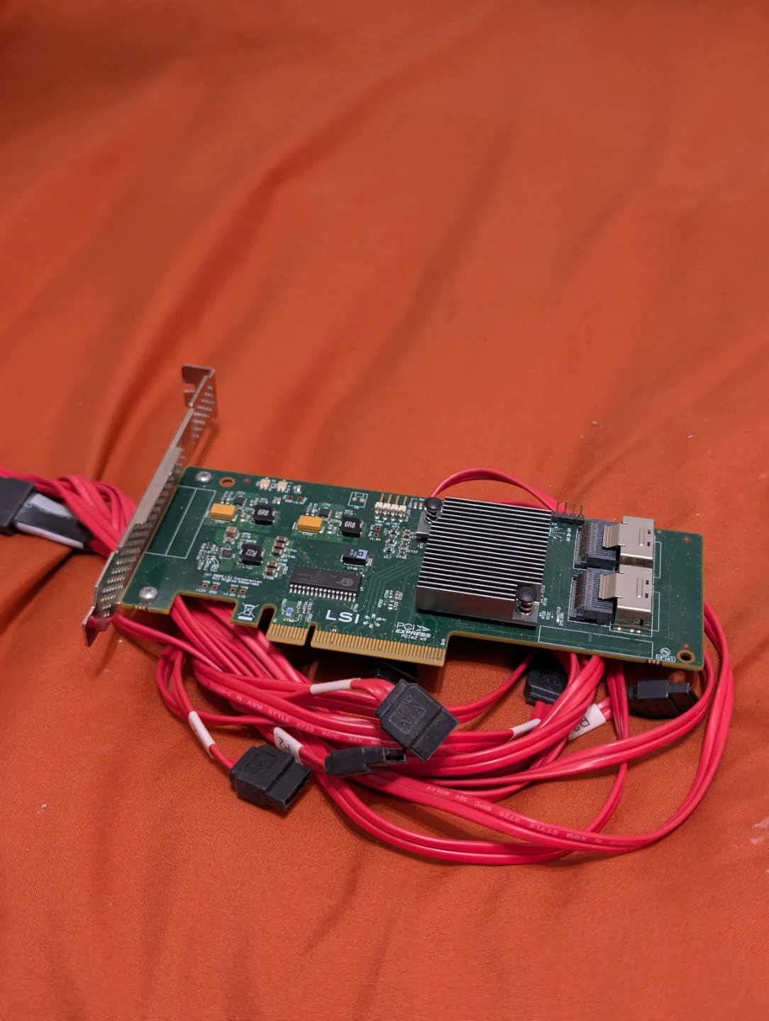 LSI SAS 9211-8i RAID Controller Card