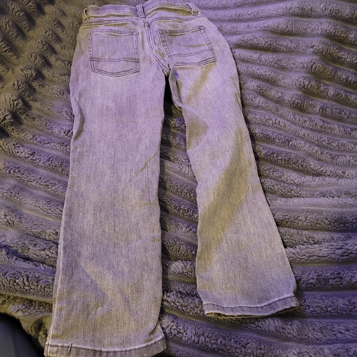 Kids Cat & Jack Grey Super Stretch Jeans Size 10 - photo 4