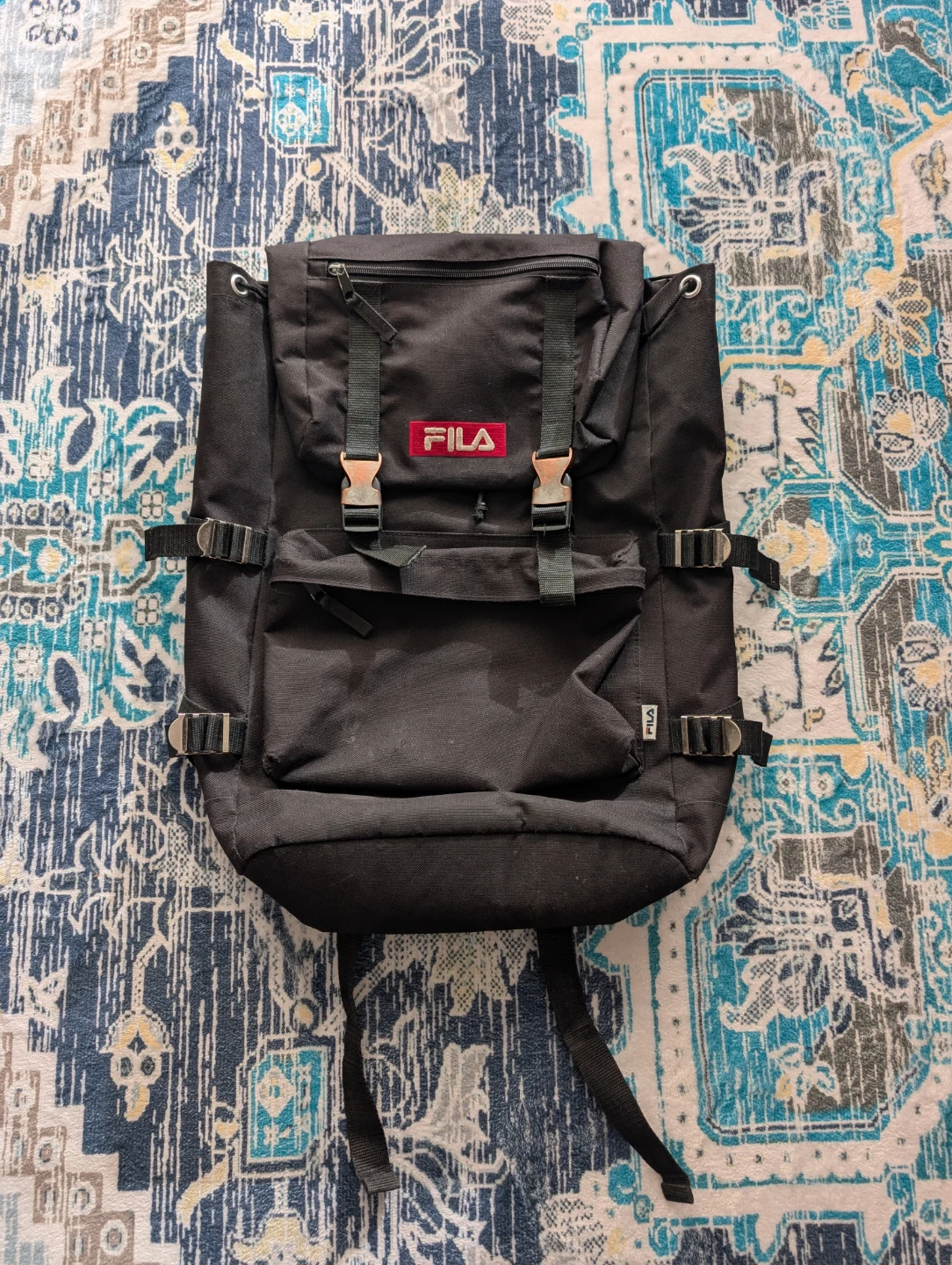 Black Fila Backpack