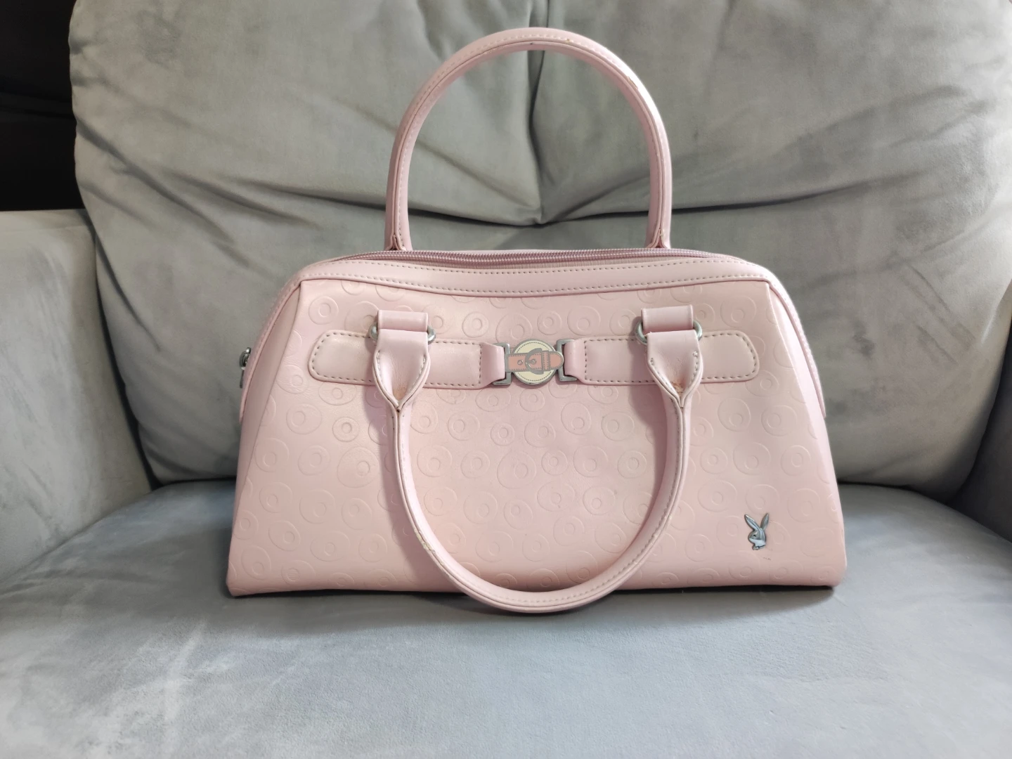 Playboy Pink Satchel Handbag