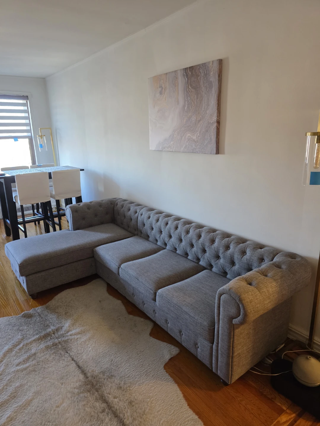 Millbury Home Berkeley Sectional Sofa - Grey