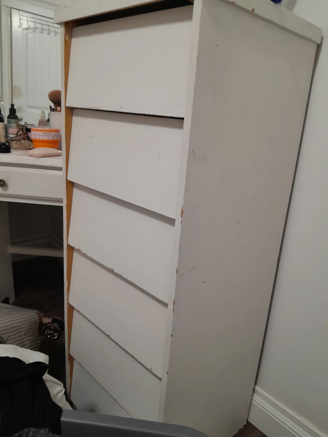 🌱White 5-Drawer Dresser - photo 2