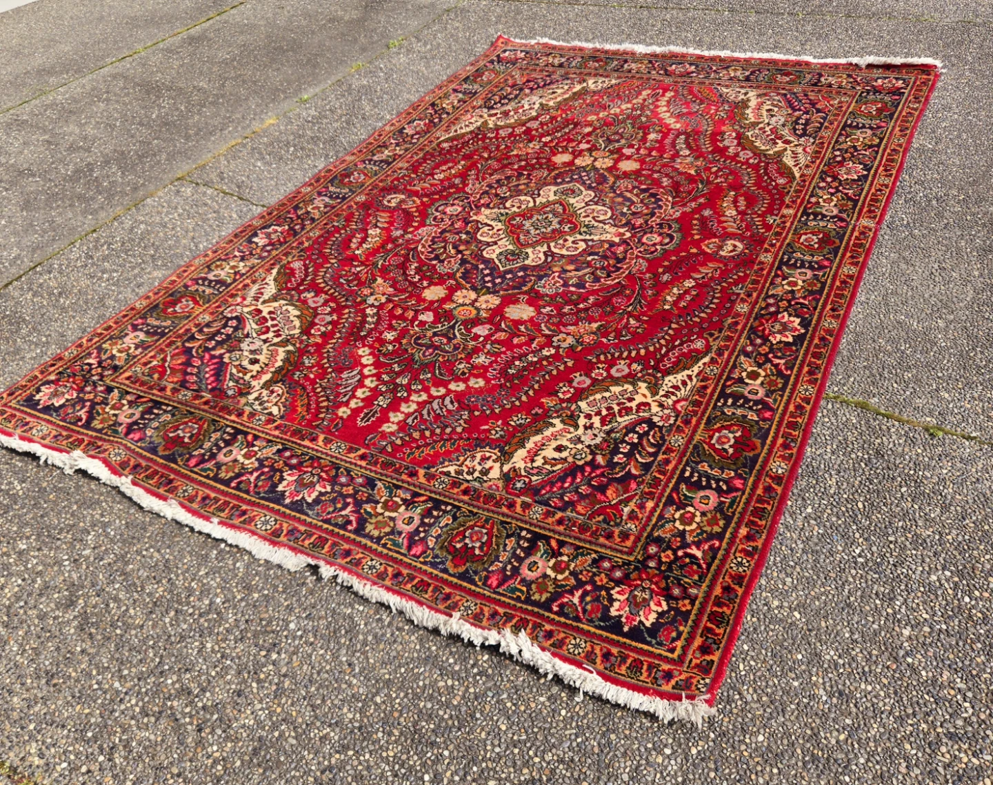 Large Hand Woven Persian Area Rug Carpet - photo 5