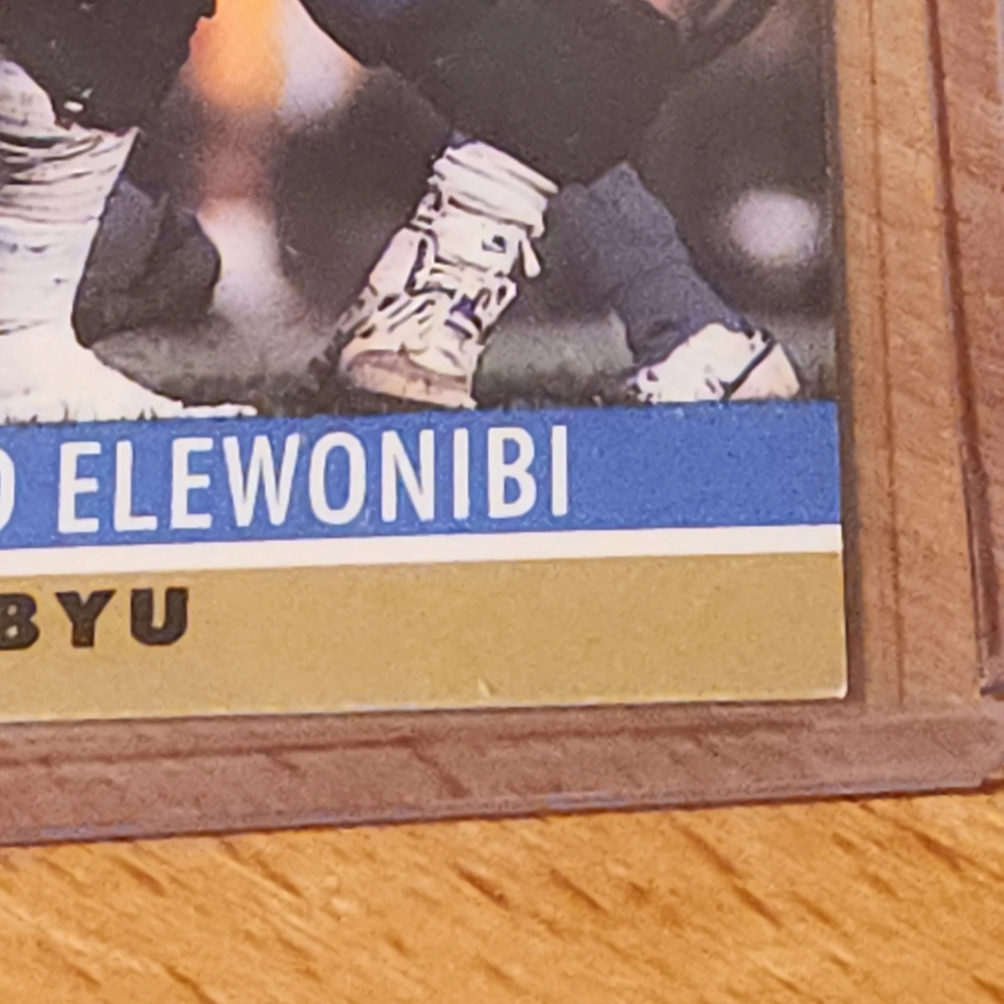 Mohammed Elewonibi, 1989 Pro Set NFL Rookie Card - photo 4