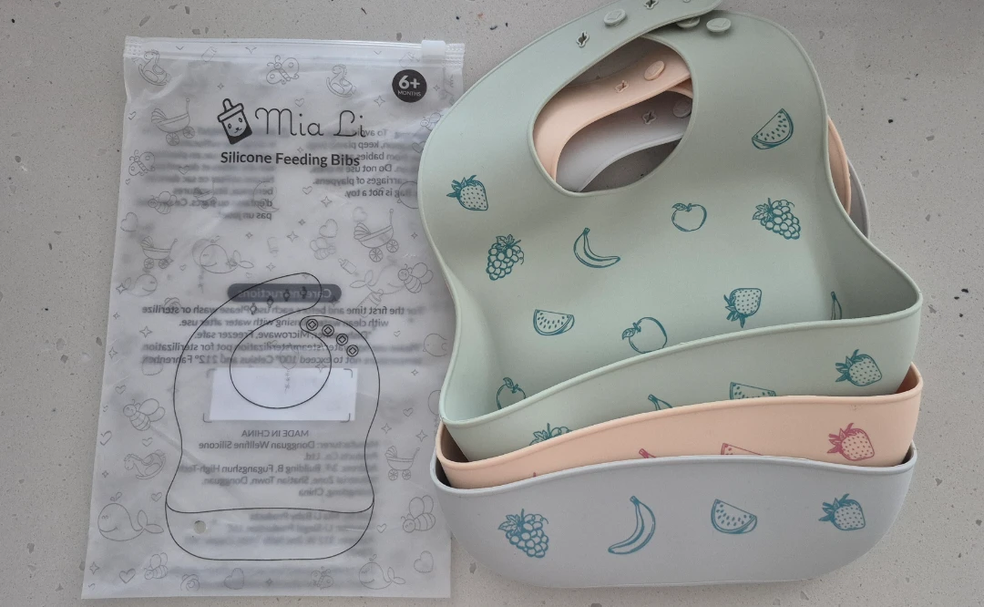 Silicone Baby Bibs - Fruit Set