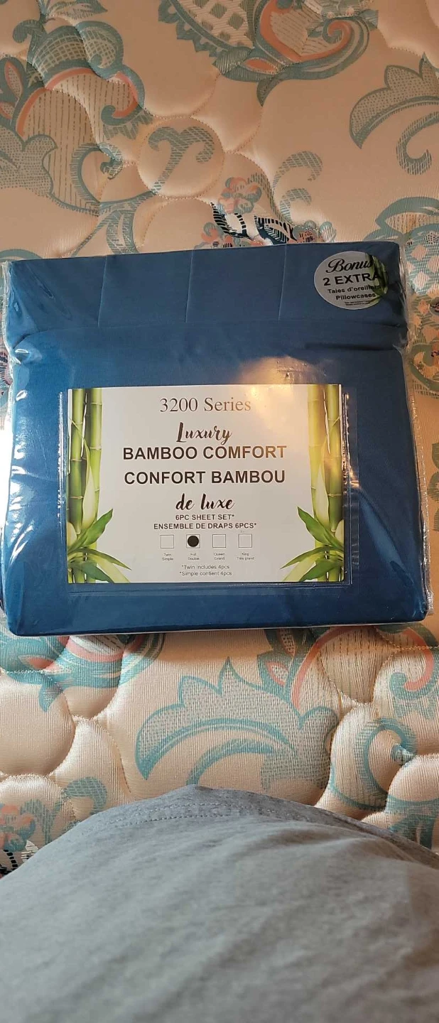 Luxury Bamboo Sheet Set – Full/Double (NEW)