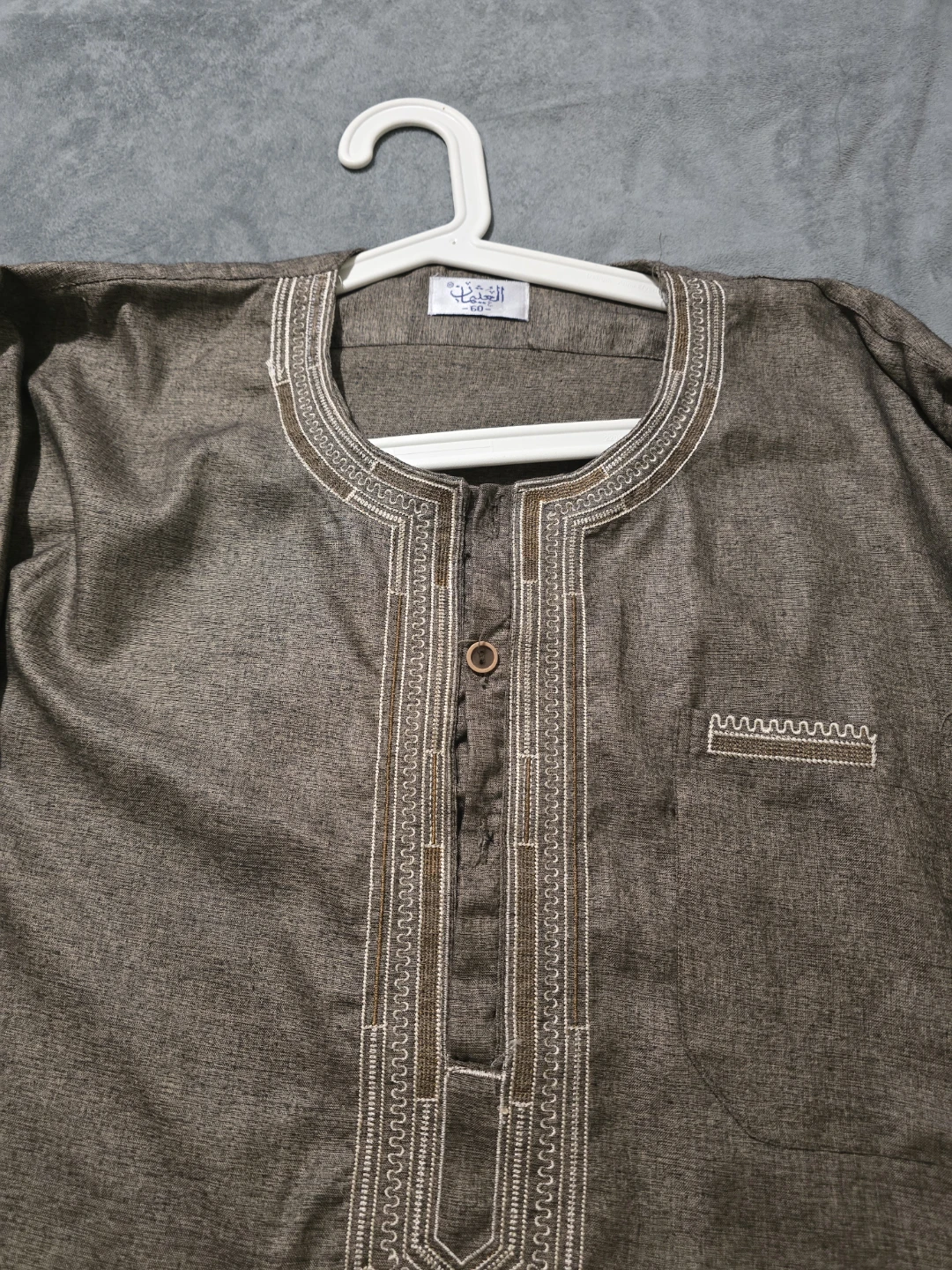 Men's Thobe and Pants Set - photo 2