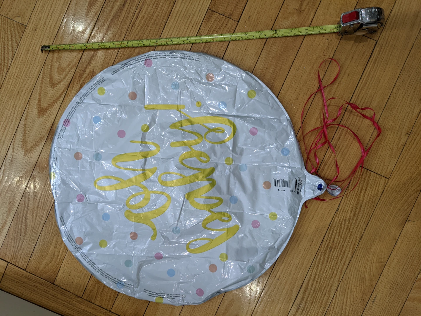 🎈 "Oh Baby" ~17" Baby Shower Balloon - photo 2