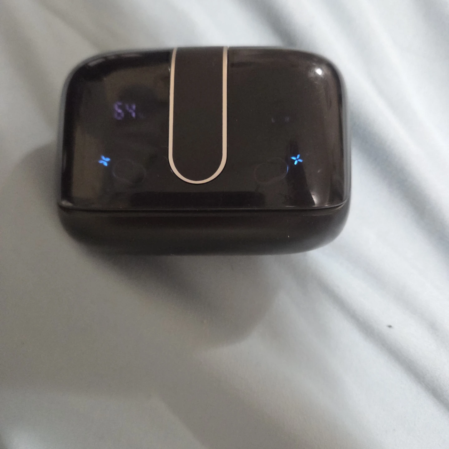 Black Wireless Earbuds with Charging Case - photo 3