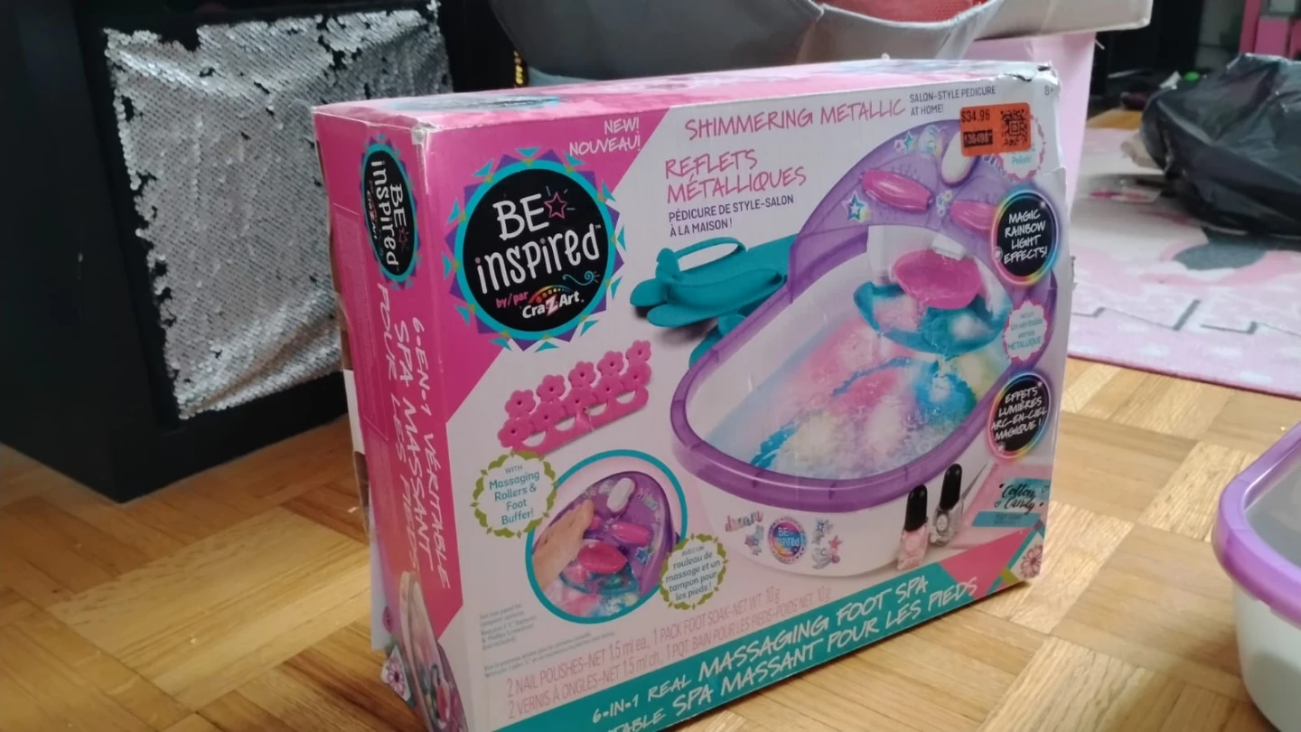 Be Inspired 6-in-1 Real Massaging Foot Spa - photo 2