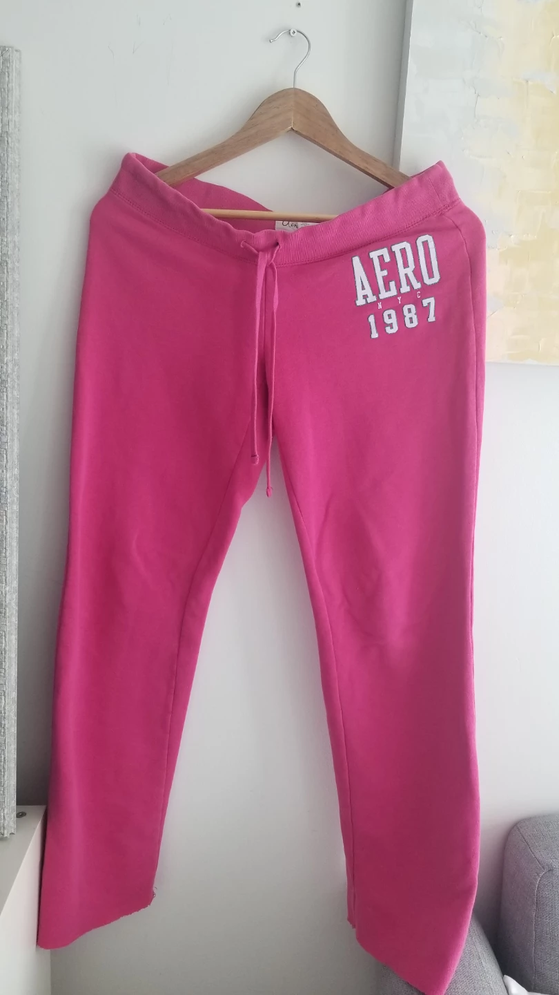 Aeropostale Women's Pink Hoodie Large&Sweatpants Small Set - photo 5