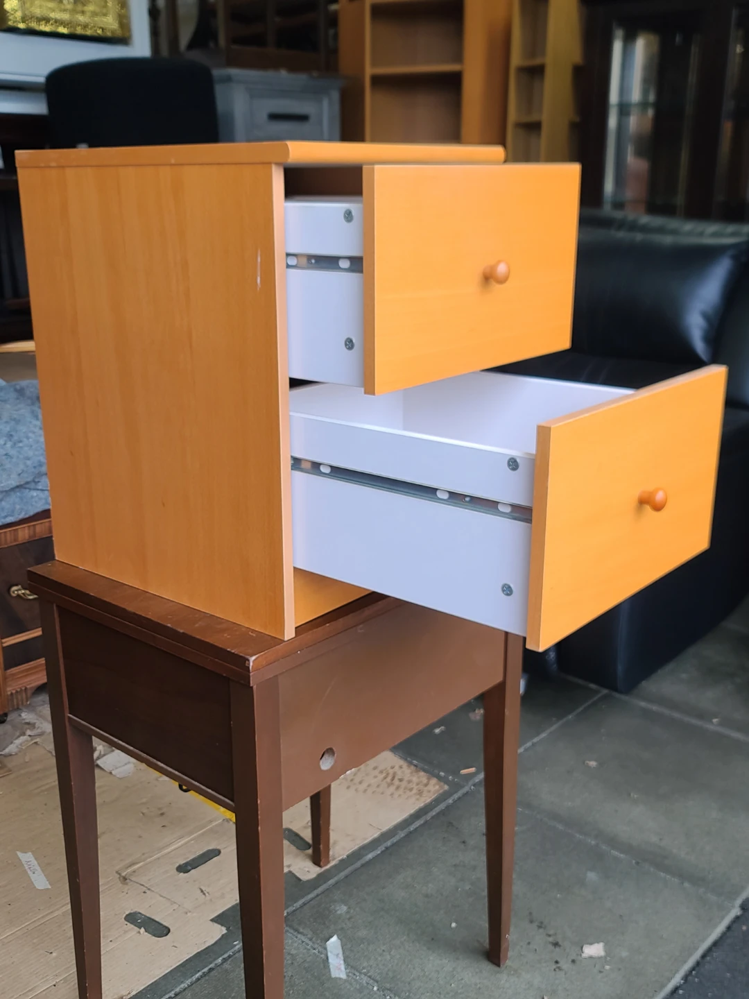 Two-drawer small cabinet - photo 2