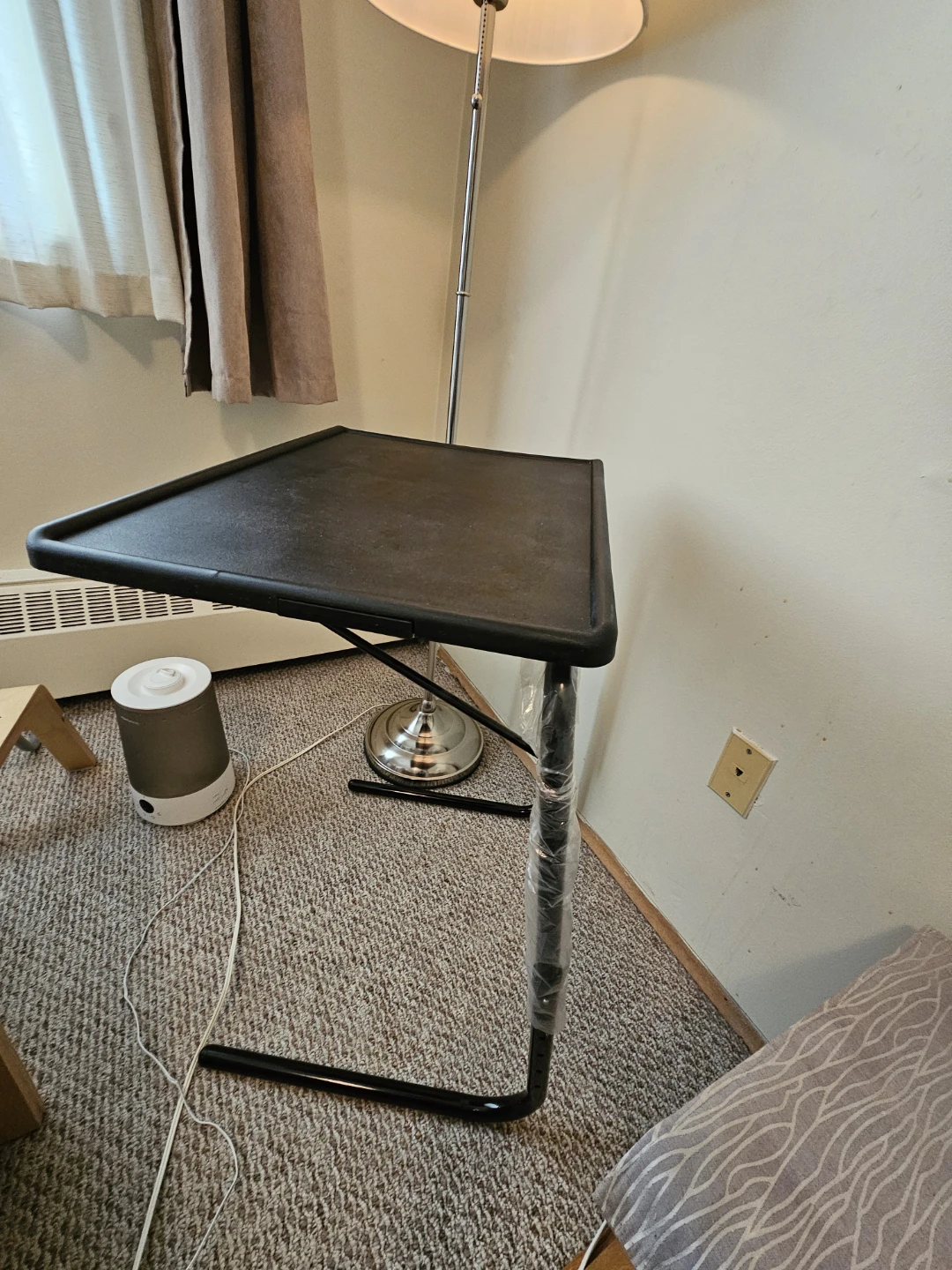 Table-Mate Adjustable Side Table Black - photo 4