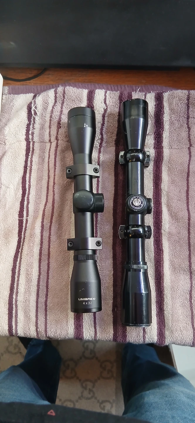 Umarex 4x32 and Tasco 4x32 Scopes