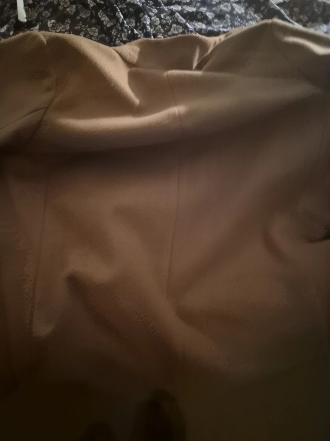 Old Navy Tan Wool Blend Coat - Size L - photo 3