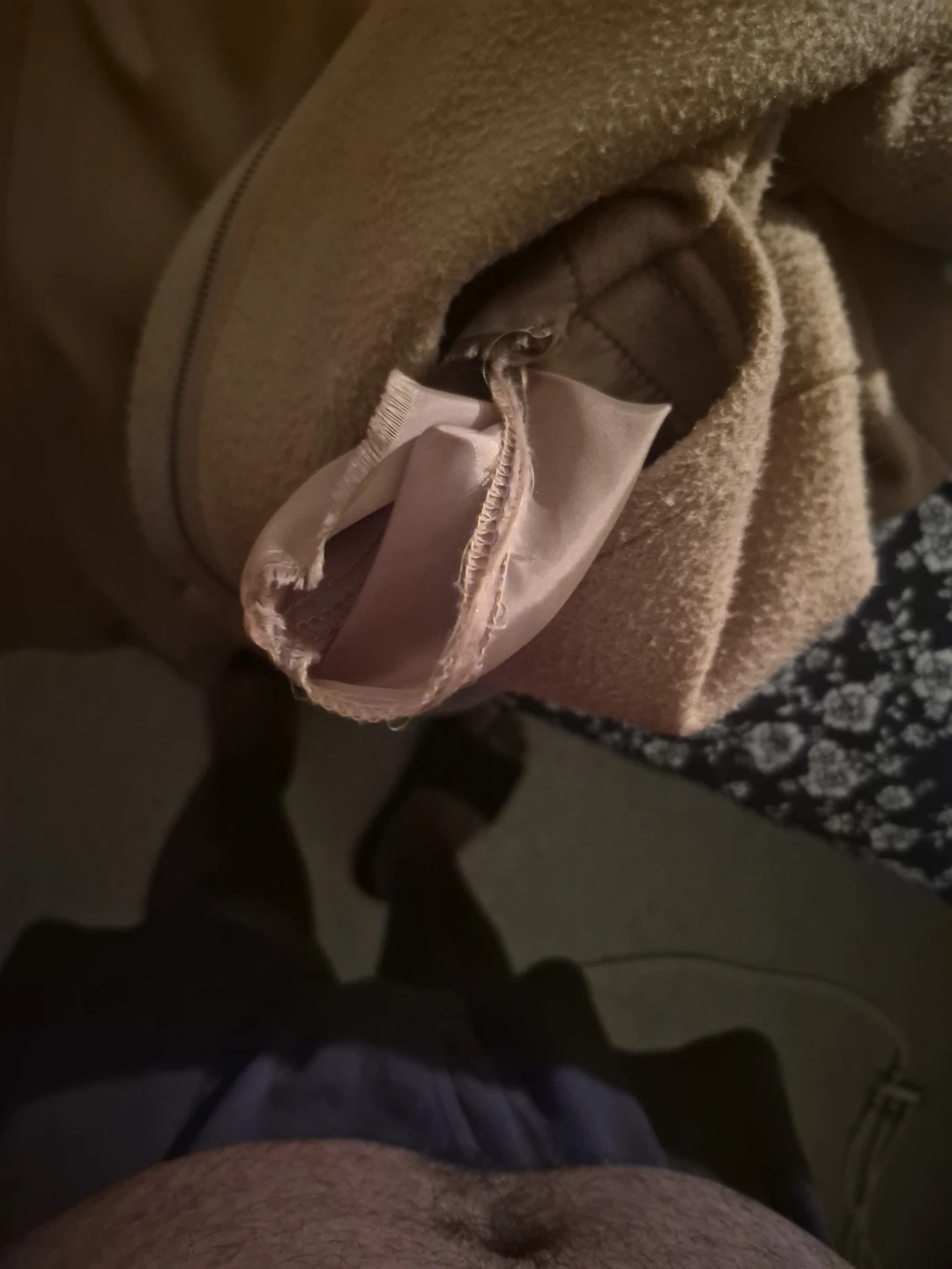 Old Navy Tan Wool Blend Coat - Size L - photo 4